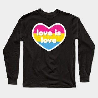 Love is love [Pansexual] Long Sleeve T-Shirt